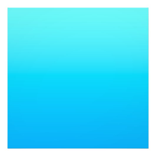 Impression Photo dégradé de couleur bleu (Devant)