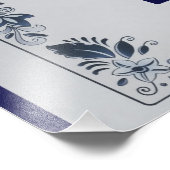 Impression Photo Delft blue tile Eastern Gate dans Delft (Coin)