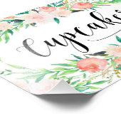 Impression Photo Délicat Bouquet Cupcakes Imprimer (Coin)