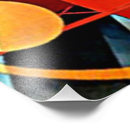 Impression Photo Demuth - J'ai vu la figure 5 en or (Coin)