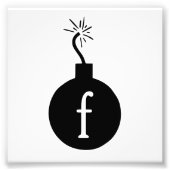 Impression Photo Déposez la bombe F (Devant)