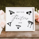 Impression Photo Déposez vos culottes Fête des mariées de lingerie<br><div class="desc">Mettez cette photo amusante à votre douche nuptiale !</div>