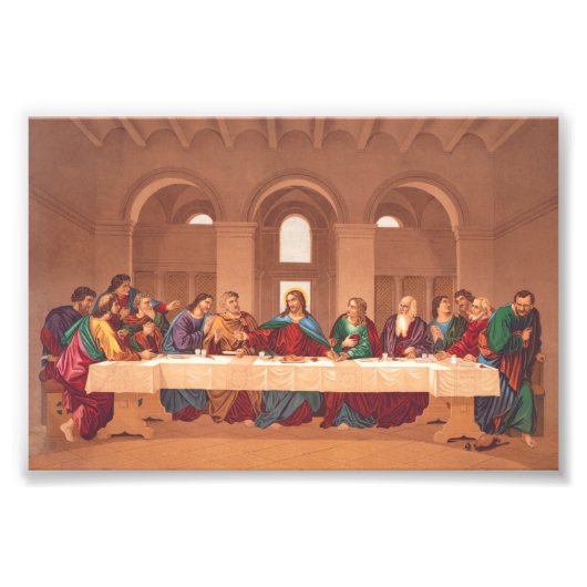 Impression Photo Dernière Cène de Jésus-Christ (Devant)