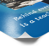 Impression Photo Derrière Chaque Grand Esprit Se Trouve Un Professe (Coin)