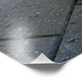 Impression Photo "Des coups de bâton en Australie : une Quokka gris (Coin)