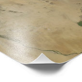 Impression Photo Des panaches de poussière explosent au large des c (Coin)