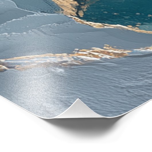 Impression Photo Design d'art mural Abstrait (Coin)