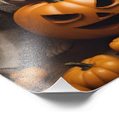 Impression Photo Design de décoration Halloween (Coin)