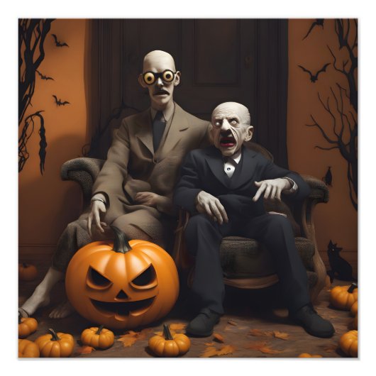 Impression Photo Design de décoration Halloween (Devant)