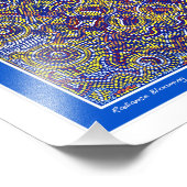 Impression Photo Design de points d'inspiration autochtone par Gina (Coin)