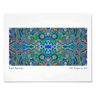 Impression Photo Design de points d'inspiration autochtone par Gina