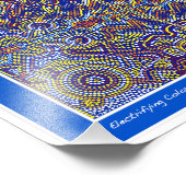 Impression Photo Design de points d'inspiration autochtone par Gina (Coin)