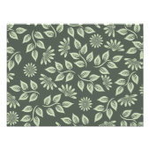 Impression Photo Design sans faille avec Fleurs et Feuilles (Devant)