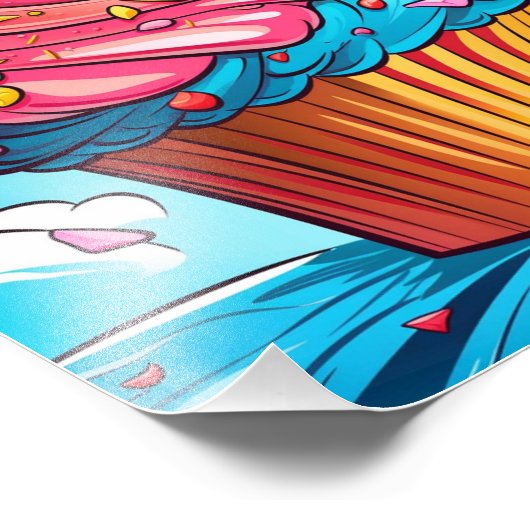 Impression Photo Desserts doux (Coin)