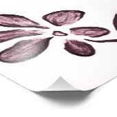 Impression Photo Dessin de fleurs (Coin)