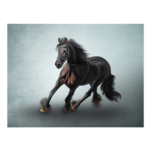 Impression Photo Dessin de portrait (Devant)