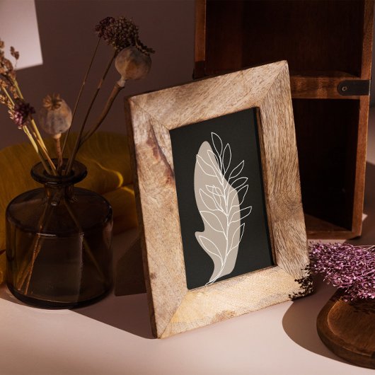 Impression Photo dessin d'embranchement abstrait