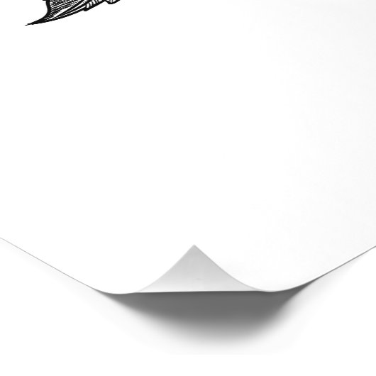 Impression Photo dessin rose (Coin)