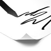 Impression Photo Dessin silhouette d'esquisse de crayon (Coin)