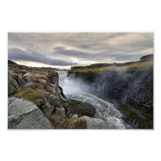 Impression Photo Dettifoss, Islande (Devant)
