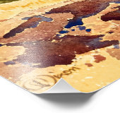 Impression Photo Deux cowboys à cheval par Maynard Dixon (Coin)