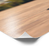 Impression Photo Deux verres de vin avec la tour Eiffel (Coin)