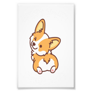 Impression Photo Devinez Ce Corgi Butt Funny Corgi Chien Pun Cadeau