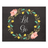 Impression Photo Devis Floral Imprimer, Devis Inspirant (Devant)