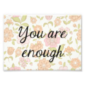 Impression Photo Devis Floral Imprimer, Devis Inspirant (Devant)