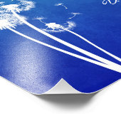 Impression Photo Devis Inspirationnel personnalisable Dandelion (Coin)