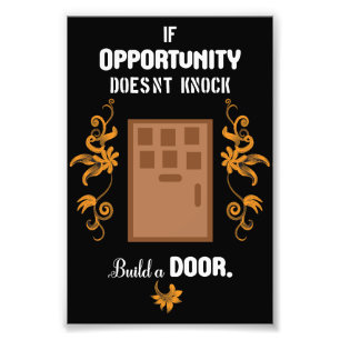 Impression Photo Devis motivationnels d'opportunité