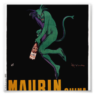 Impression Photo Diable vert de Maurin Quina par Cappiello