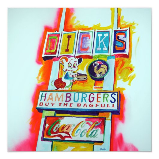 Impression Photo Dick's Drive In (Devant)