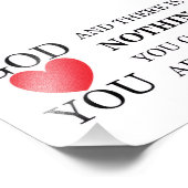 Impression Photo Dieu Coeur toi (Coin)