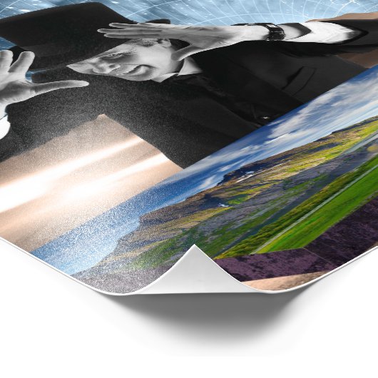 Impression Photo Dieu joue 2 (Coin)