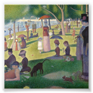 Impression Photo Dimanche après-midi sur l'île de La Grande Jatte