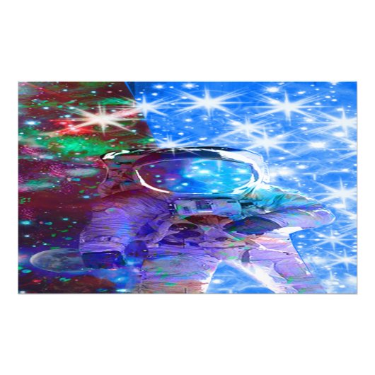 Impression Photo Dimension astronaute (Devant)