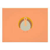 Impression Photo Dinde de Thanksgiving (Devant)