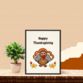 Impression Photo Dinde de Thanksgiving avec des amis