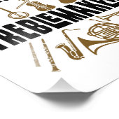 Impression Photo Directeur de bande Classe d'enseignant Plein de Tr (Coin)