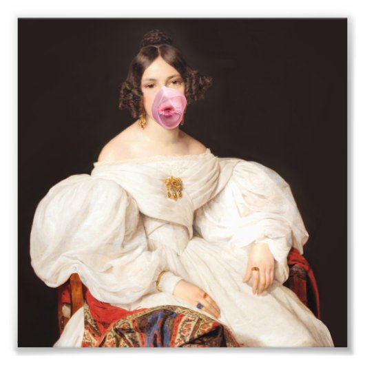 Impression Photo Divas du Bubble Gum Éclaté (Devant)