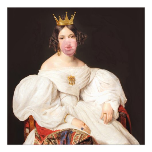 Impression Photo Divine Chewing-Gum Royale (Devant)