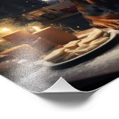 Impression Photo Doberman Christmas Cookies Festive Holiday (Coin)