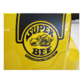 Impression Photo Dodge Chargeur SRT Super Bee Emblem (Devant)