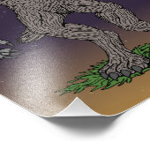 Impression Photo Dogman Cryptid ou Werewolf (Coin)