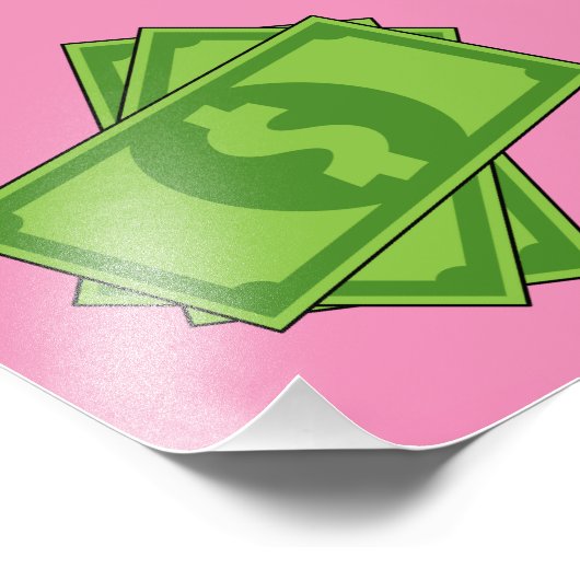 Impression Photo Dollar de l'argent du dessin (Coin)