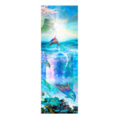 IMPRESSION PHOTO DOLPHIN BLUE OCEAN DIVERS (Devant)