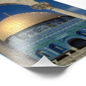 Impression Photo "Dôme de la roche, Jérusalem" 5x7 imprimer (Coin)