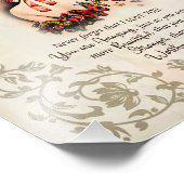 Impression Photo Don de fille | Lettre À Ma Fille De Maman (Coin)