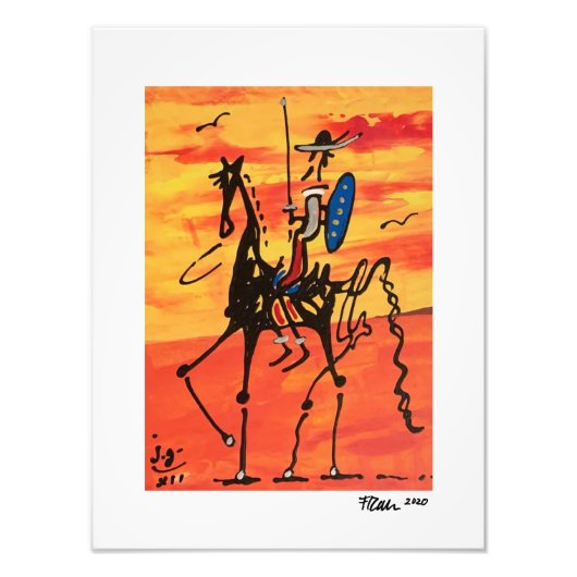 Impression Photo Don Quichotte XII (Devant)